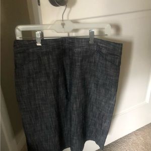 Larry Levine Jean skirt